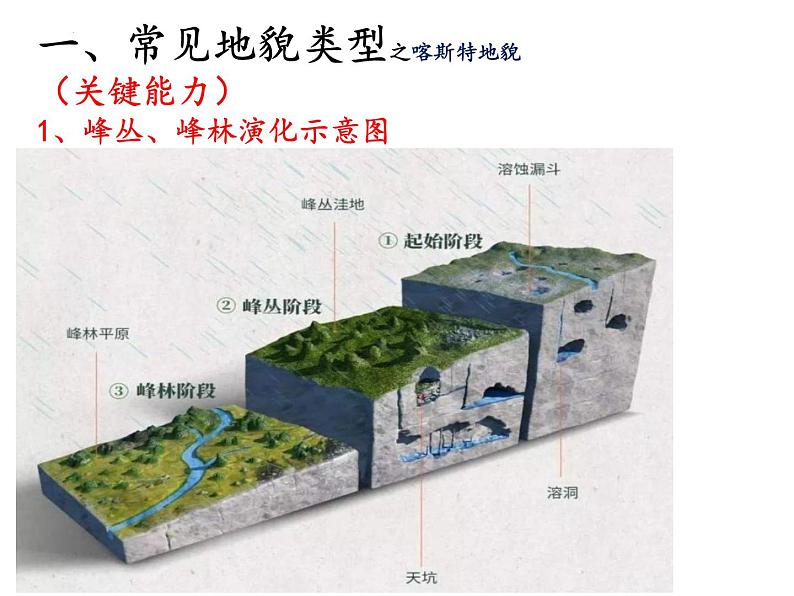 2022届高考地理一轮复习 课件 地貌、植被、土壤 知识串讲第4页