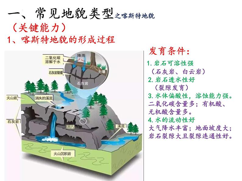 2022届高考地理一轮复习 课件 地貌、植被、土壤 知识串讲第5页