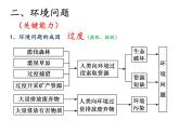 2022届高考地理一轮复习课件 人类面临的主要环境问题与可持续发展 知识串讲