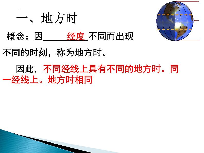 2022届高考地理一轮复习课件 时间的计算(地方时和区时)第3页