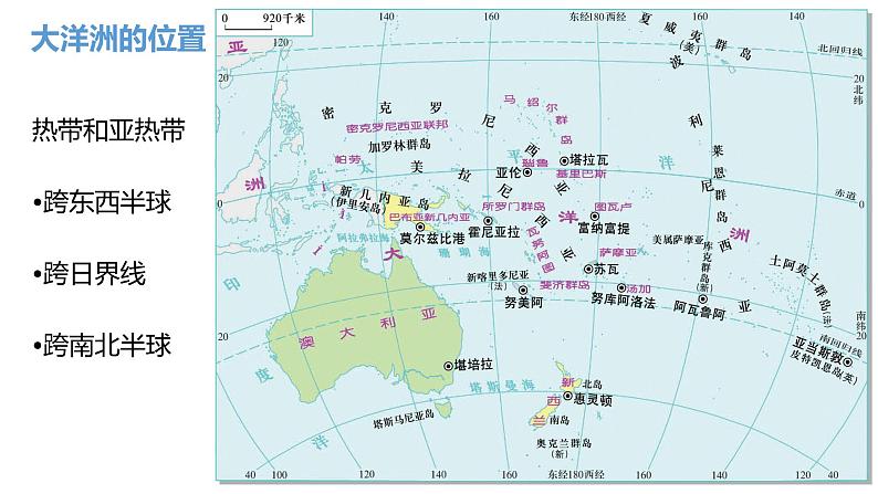 2022届高考地理一轮复习课件第11讲 大洋洲与澳大利亚第3页