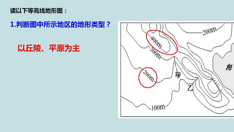 2023届高三地理一轮复习课件等高线第6页