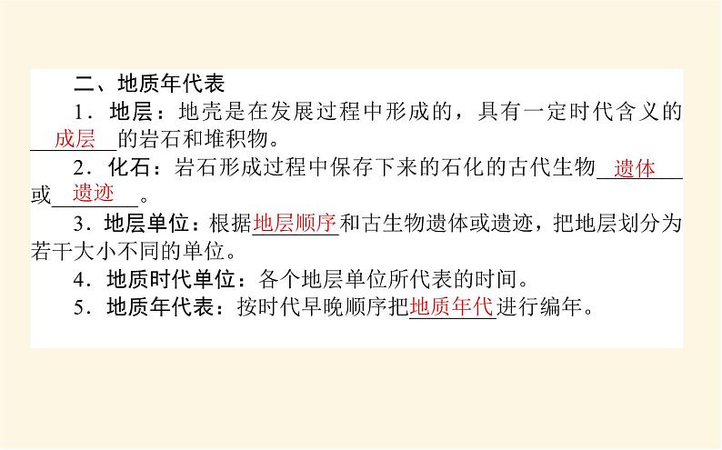 中图版高中地理必修第一册1.3地球的演化过程课件第5页