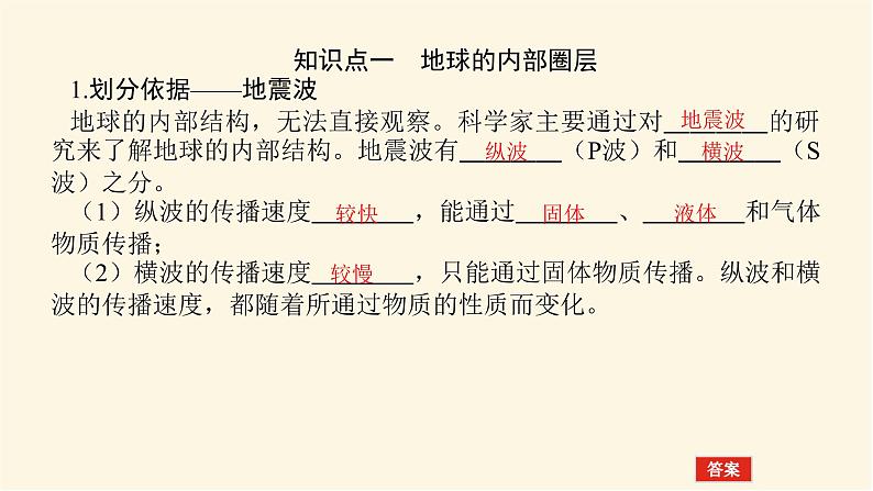 鲁教版高中地理必修第一册1.3地球的圈层结构课件06