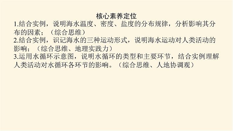 鲁教版高中地理必修第一册2.2水圈与水循环课件第4页