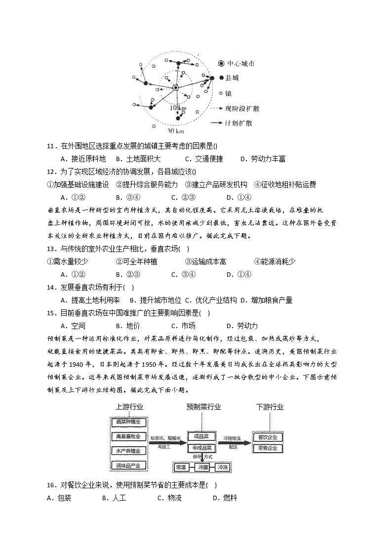 2023汕头金山中学高三上学期摸底考试地理含解析第3页