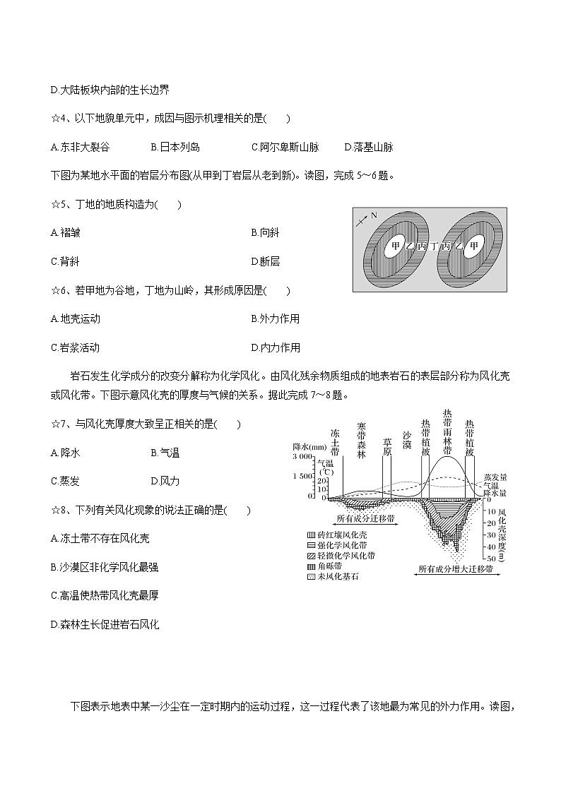 2022-2023学年湖南省岳阳市湖南师大附属颐华学校高二上学期入学考试地理试题含答案02