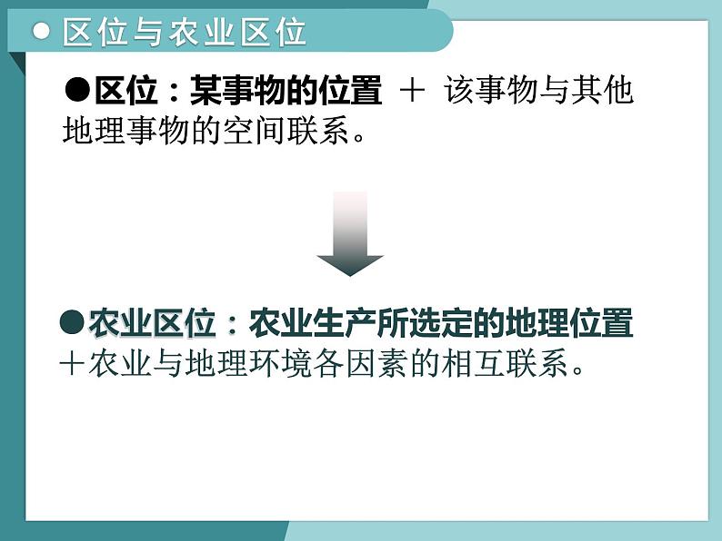 3.1.1农业区位因素-2022-2023学年高中同步精品课件（中图版必修2）08