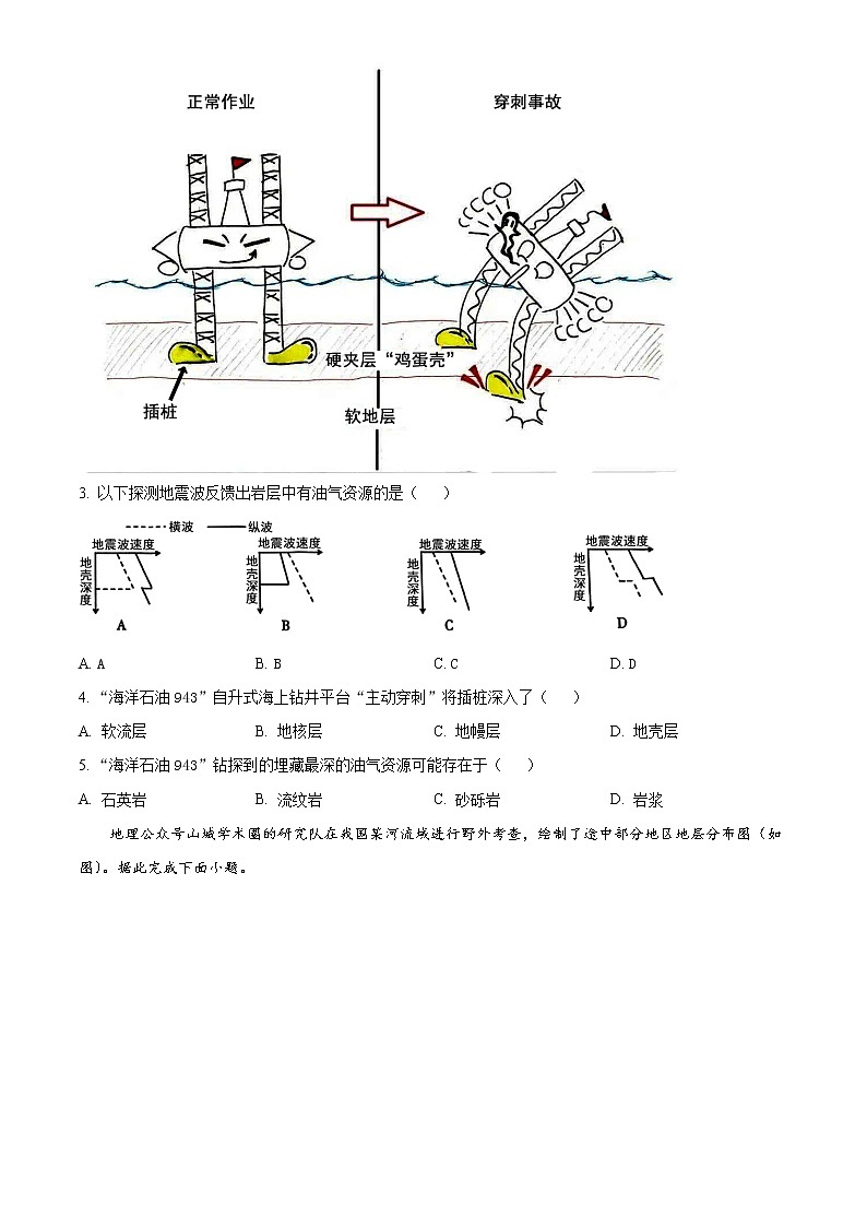 2023重庆市巴蜀中学高三上学期适应性月考（二）地理含解析 试卷02