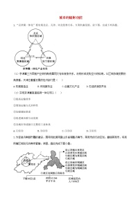 通用版2023届高考地理一轮复习创新素养限时练城市的辐射功能