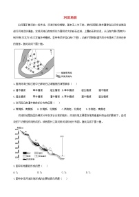 通用版2023届高考地理一轮复习创新素养限时练河流地貌1