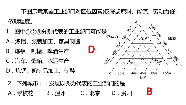 053中国自然地理概况2023届高三地理一轮总复习第三部分中国地理之工业 课件06