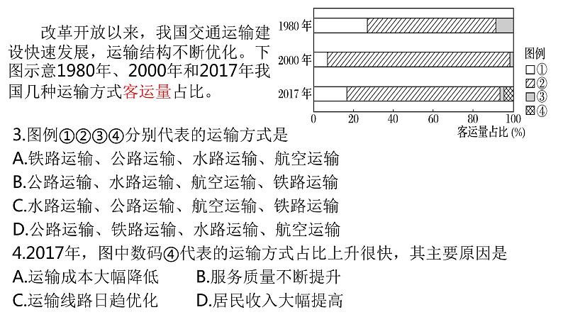 054中国自然地理概况2023届高三地理一轮总复习第三部分中国地理之交通运输第2页