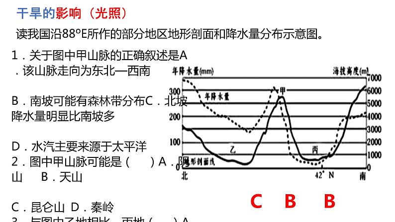 057中国自然地理概况2023届高三地理一轮总复习第三部分中国地理之西北地区 课件07