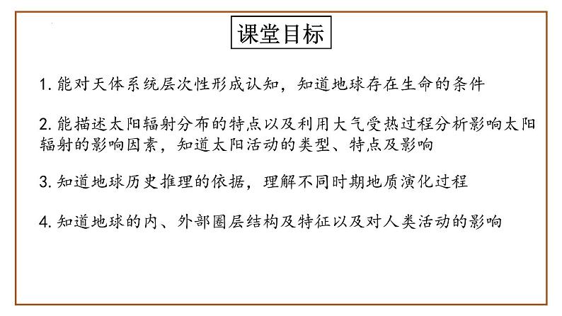 第4讲 地球的宇宙环境、演化历史及圈层结构（课件）-2023年高考地理一轮复习讲练测（新教材新高考）第3页