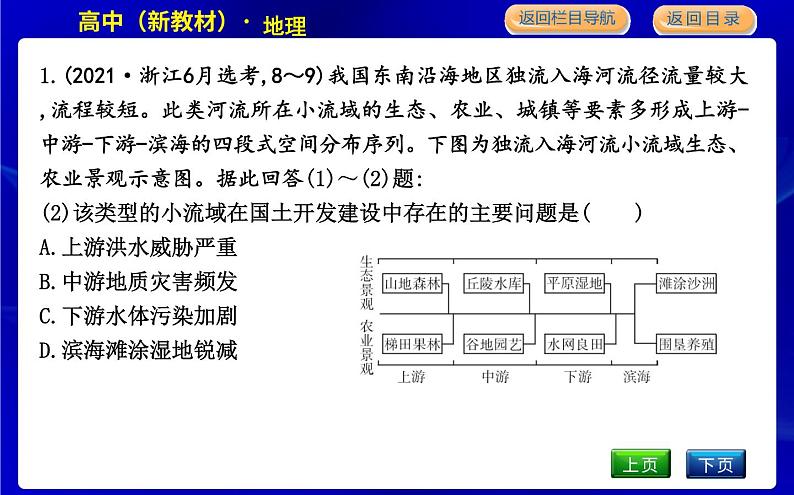 湘教版高中地理必修第二册第五章人地关系与可持续发展课后练习+导学案+教学课件+检测试题06