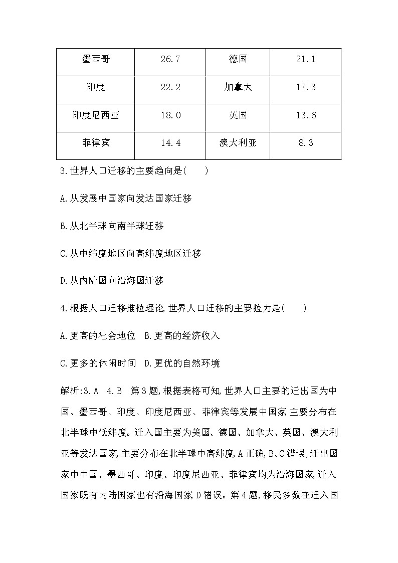 第二节　人口迁移第3页