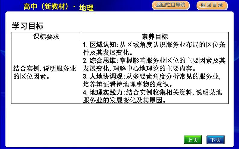 第三节　服务业的区位选择第2页