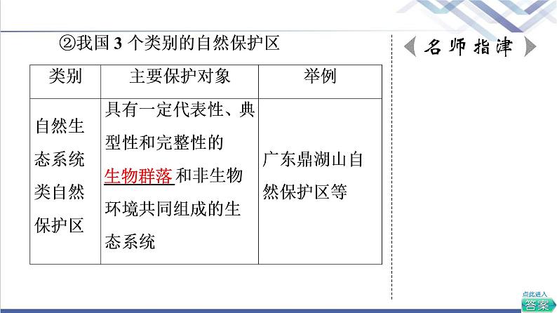 中图版高考地理一轮总复习第19章第2节自然保护区与生态安全 环境保护与国家安全课件第7页