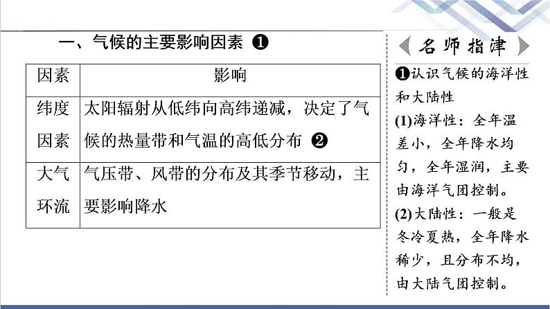 中图版高考地理一轮总复习第4章第4节气候的形成及其对自然地理景观的影响课件05