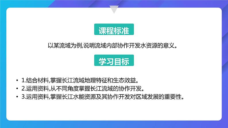 3.3《长江流域协作开发与环境保护》 课件第2页