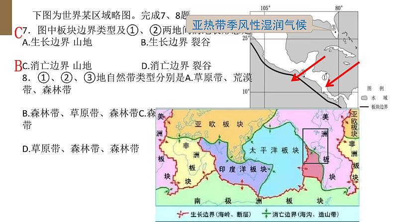 2022届浙江省湖丽衢4月高考地理二模卷分析课件第5页