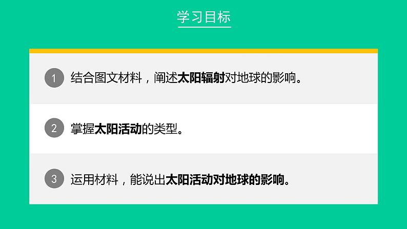 1.2 太阳对地球的影响  课件-2022-2023学年高一地理湘教版（2019）必修第一册第2页