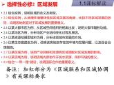 選擇性必修二區(qū)域合作教材解讀和教學(xué)建議 課件