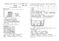 2021石嘴山三中高三上学期第一次月考地理试题含答案