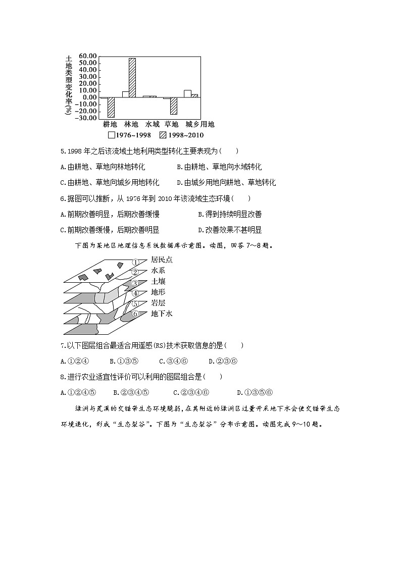 2021民乐县一中高二上学期期中考试地理试题含答案02