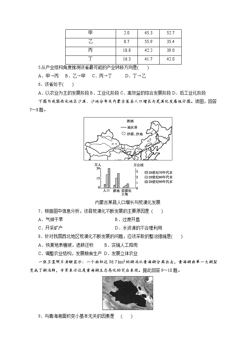 2021鸡泽县一中高二上学期第一次月考地理试题含答案第2页