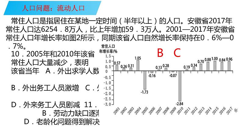 061中国自然地理概况2023届高三地理一轮总复习第四部分人文地理之人口（第2课时人口问题）第7页