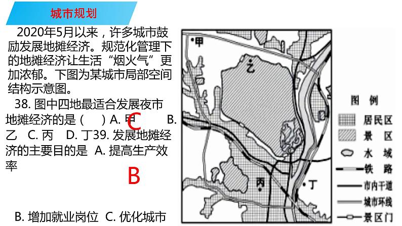 064中国自然地理概况2023届高三地理一轮总复习第四部分人文地理之城乡区位（第2课时城市规划与城市化）第6页