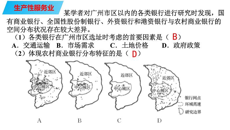 066中国自然地理概况2023届高三地理一轮总复习第四部分人文地理之服务业的区位选择第4页