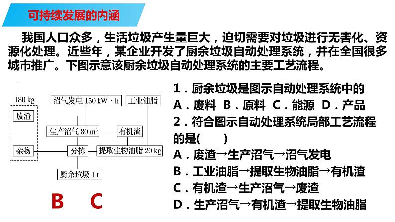 077中国自然地理概况2023届高三地理一轮总复习第四部分人文地理之可持续发展与区域发展战略（第1课时）第4页