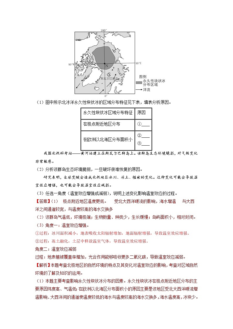 【2018-2022高考真题】高考地理五年真题汇编——专题19《世界地理》（解析版）（全国卷地区通用）第3页