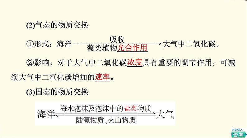 中图版高中地理选择性必修1第4章第3节海—气相互作用及其影响课件第6页