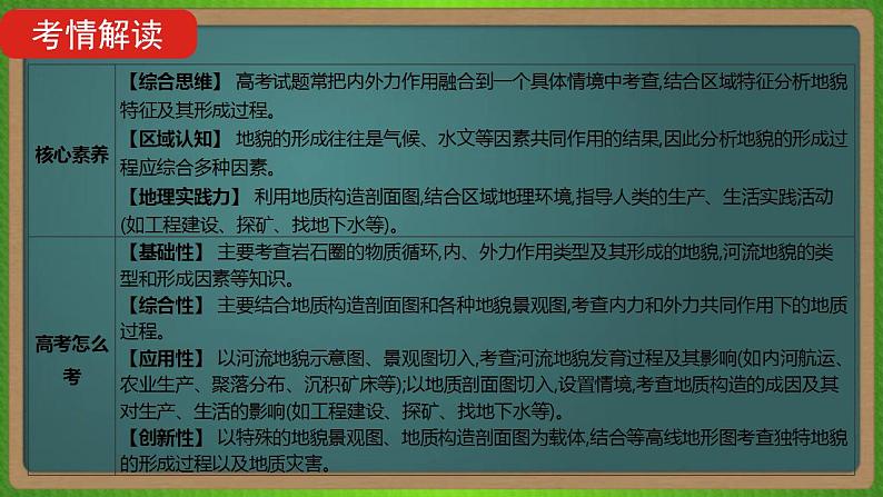 第五单元 地表形态的塑造（地理）新高考版-高考二轮复习课件第3页