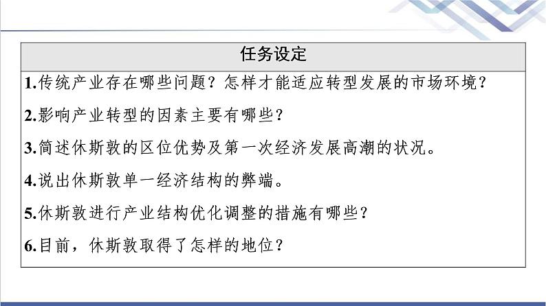 湘教版高中地理选择性必修2第2章第2节产业转型地区的结构优化——以美国休斯敦为例课件+学案+练习含答案03