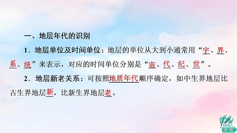 鲁教版高中地理选择性必修1第2单元单元活动学用地质简图课件第5页