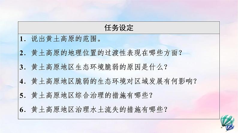 鲁教版高中地理选择性必修2第2单元第1节生态脆弱地区的发展——以黄土高原地区为例课件+学案+练习含答案03