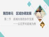 鲁教版高中地理选择性必修2第4单元第2节流域内部的协作发展——以尼罗河流域为例课件+学案+练习含答案