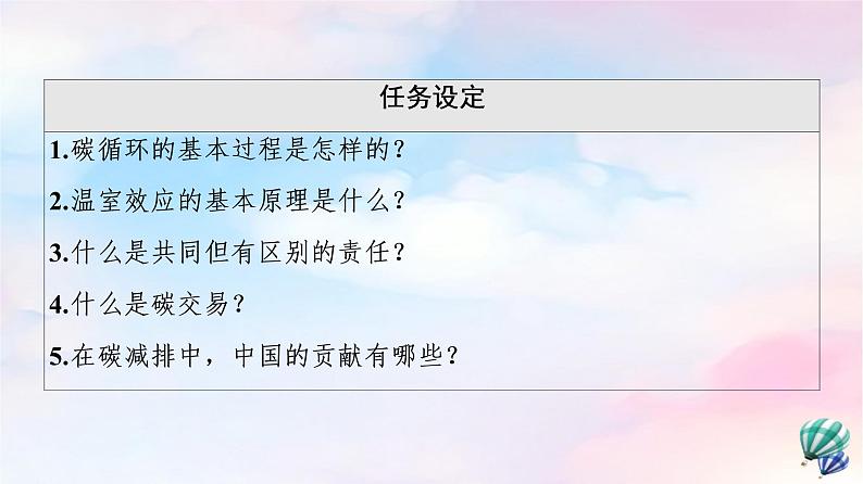 鲁教版高中地理选择性必修3第2单元第1节碳排放与环境安全课件+学案+练习含答案03