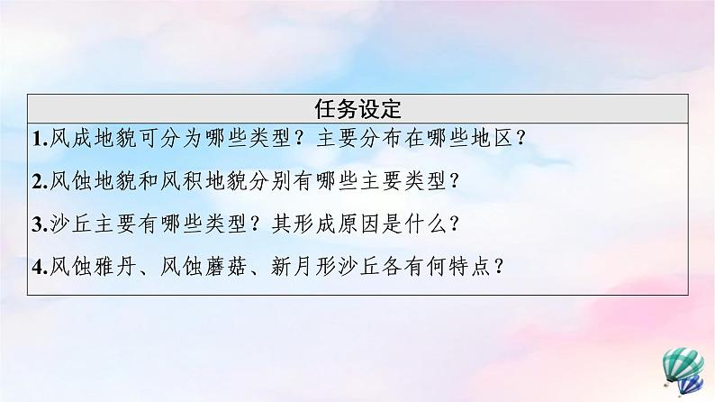 鲁教版高中地理必修第一册第3单元第2节走进敦煌风成地貌的世界课件+学案+练习含答案03