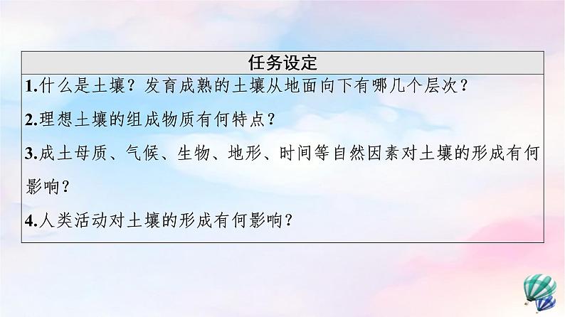 鲁教版高中地理必修第一册第3单元第4节分析土壤形成的原因课件+学案+练习含答案03