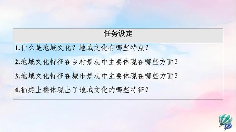 鲁教版高中地理必修第二册第2单元第2节地域文化与城乡景观课件+学案+练习含答案03