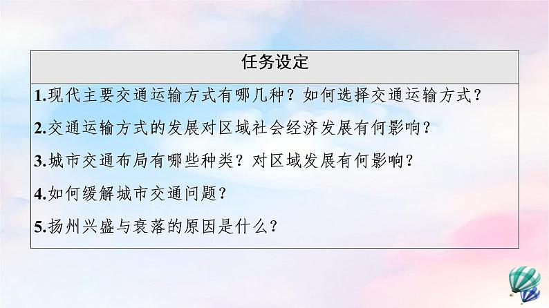 鲁教版高中地理必修第二册第4单元第1节交通运输与区域发展课件+学案+练习含答案03