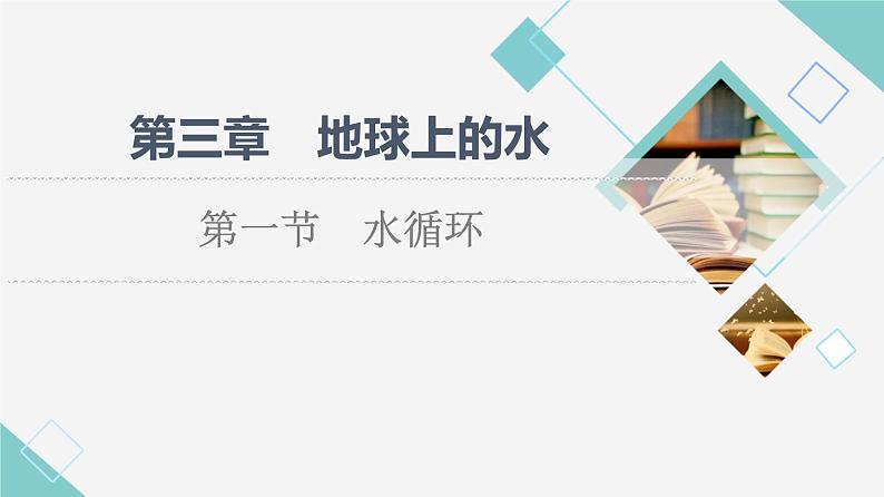 人教版高中地理必修第一册第3章第1节水循环课件+学案+练习含答案01