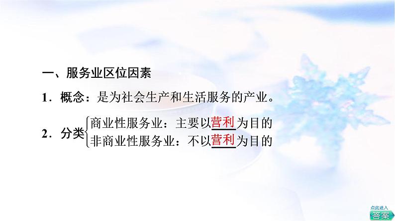 人教版高中地理必修第二册第3章第3节服务业区位因素及其变化课件+学案+练习含答案04