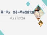 鲁教版高中地理选择性必修3第2单元单元总结探究课课件+学案